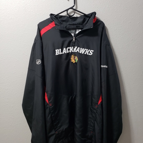 Reebok Other - Chicago Blackhawks Windbreaker Warmup Jacket 3XL